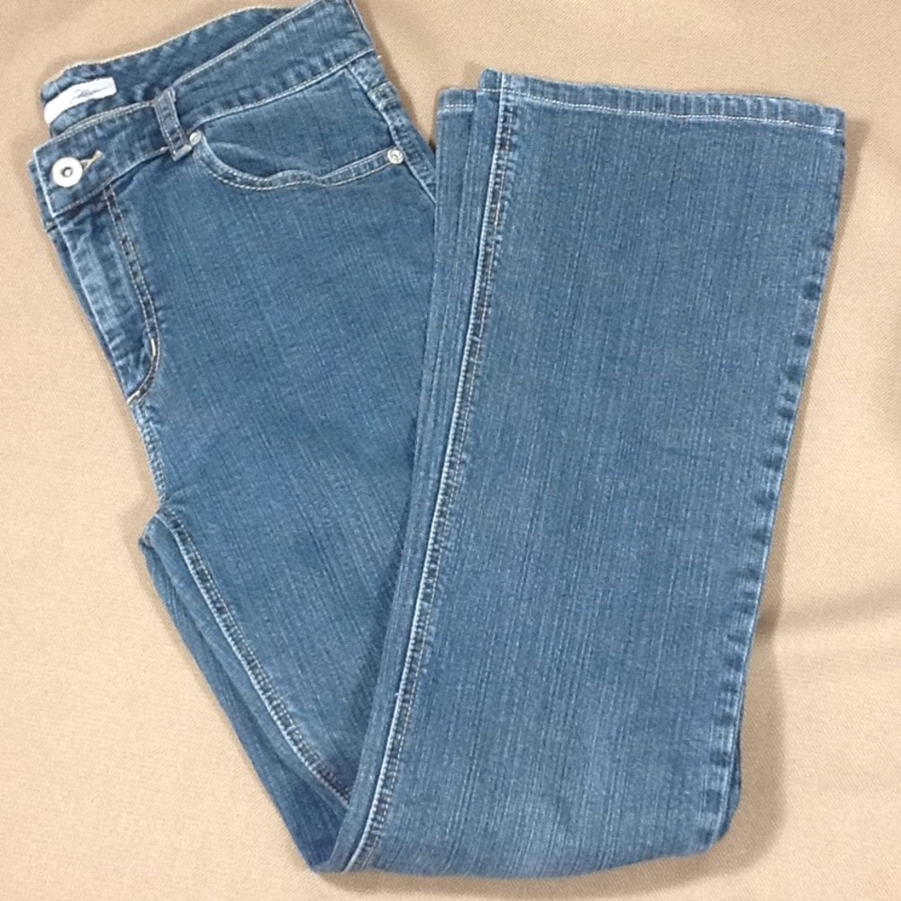 Chico's platinum bootcut jean